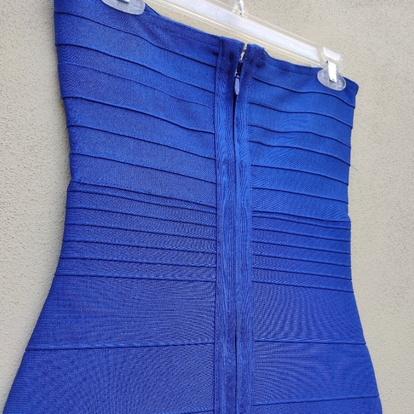 Fashion Nova Royal Blue Mini Dress in Medium - Picture 7 of 8